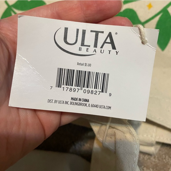 NWT {Ulta Beauty} Totally Conscious Tote Handbag Shoulder Shopping Bag - Picture 7 of 16